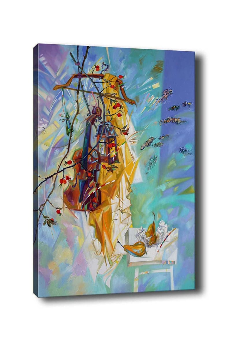 Dekorativ Canvasbilde 50x70 cm, Flerfarget