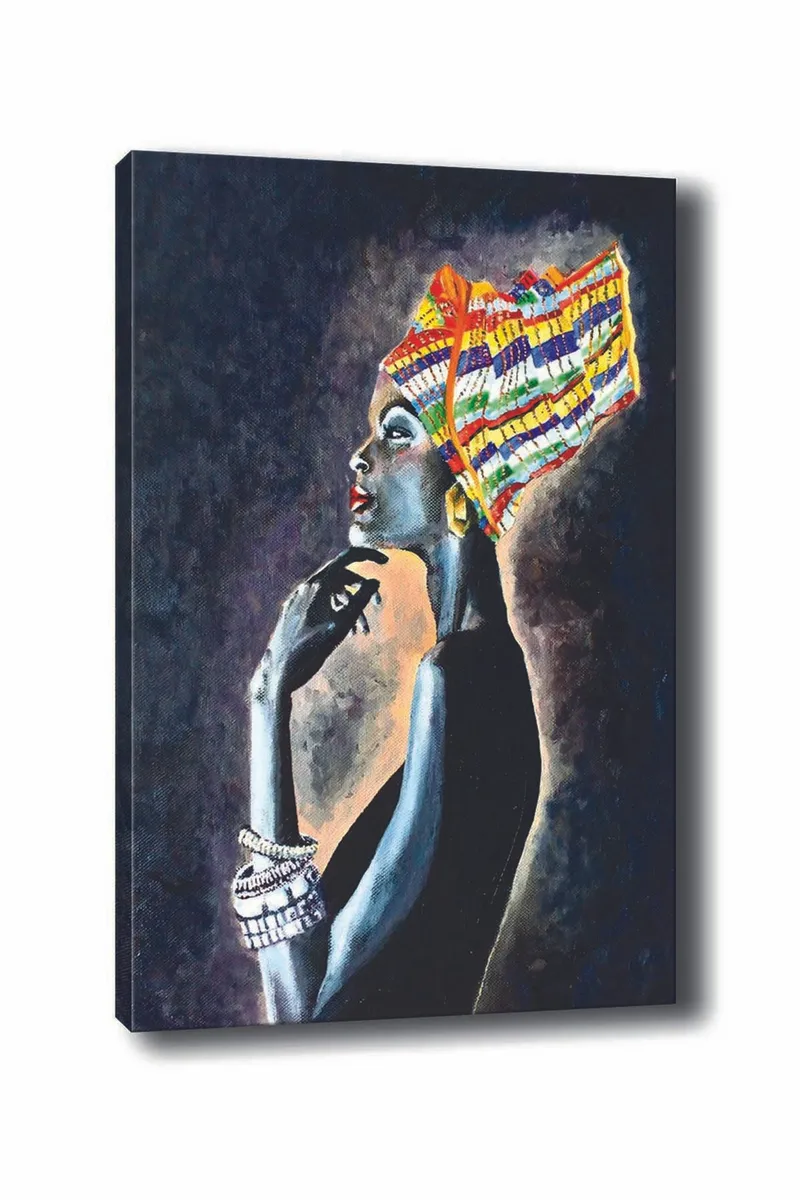 Dekorativ Canvasbilde 50x70 cm, Flerfarget