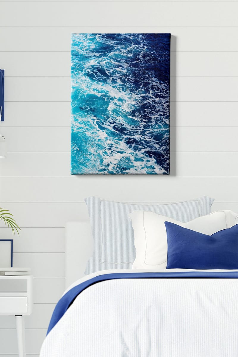 Dekorativ Canvasbilde 50x70 cm - Flerfarget - Interiør - Maleri & posters - Lerretsbilder