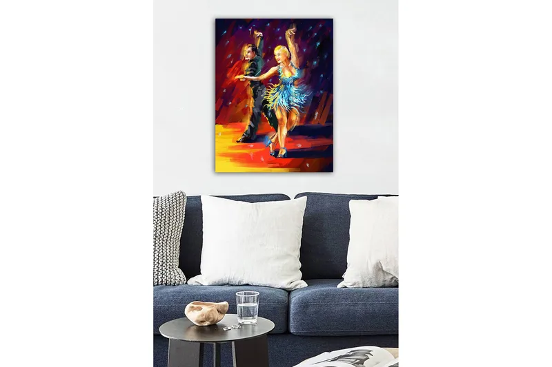 Dekorativ Canvasbilde 50x70 cm, Flerfarget