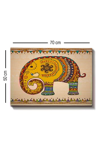 Dekorativ Canvasbilde 50x70 cm - Flerfarget - Interiør - Maleri & posters - Lerretsbilder