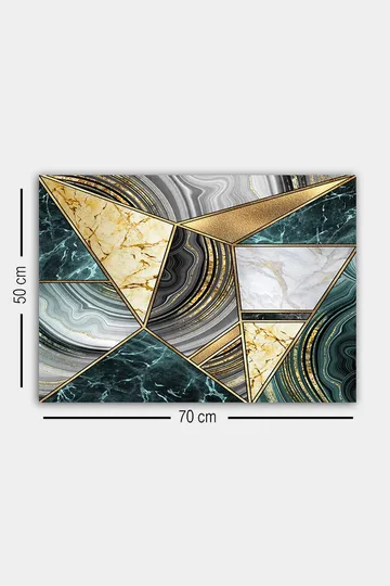 Dekorativ Canvasbilde 50x70 cm - Flerfarget - Interiør - Maleri & posters - Lerretsbilder