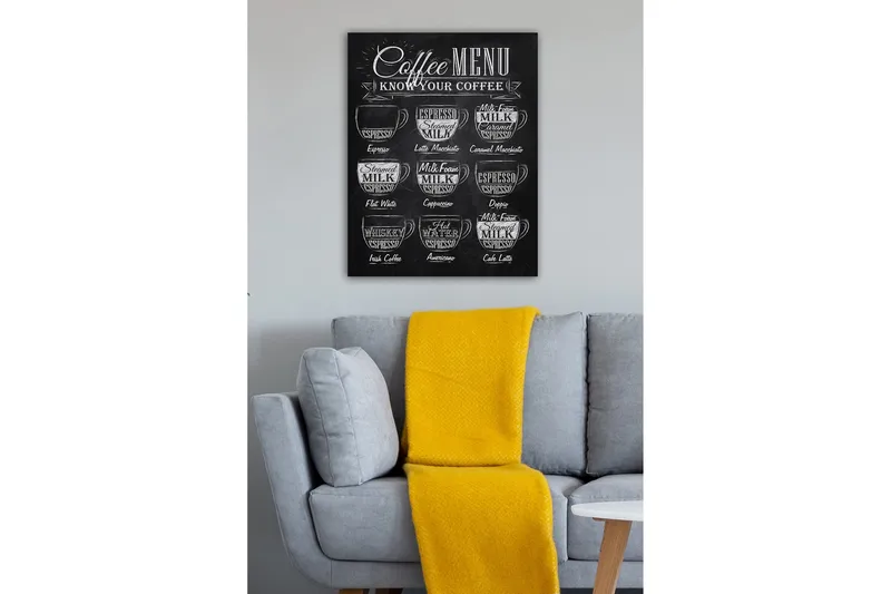 Dekorativ Canvasbilde 50x70 cm, Flerfarget