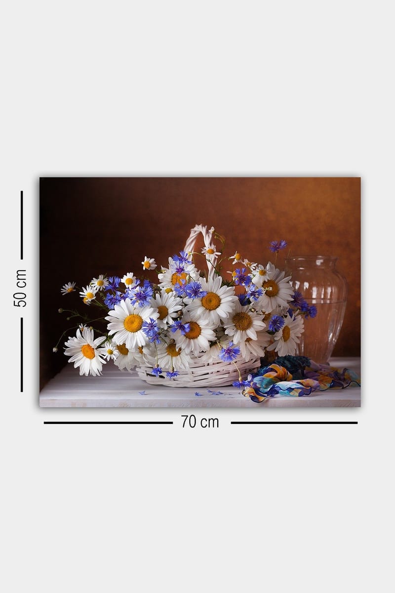 Dekorativ Canvasbilde 50x70 cm - Flerfarget - Interiør - Maleri & posters - Lerretsbilder