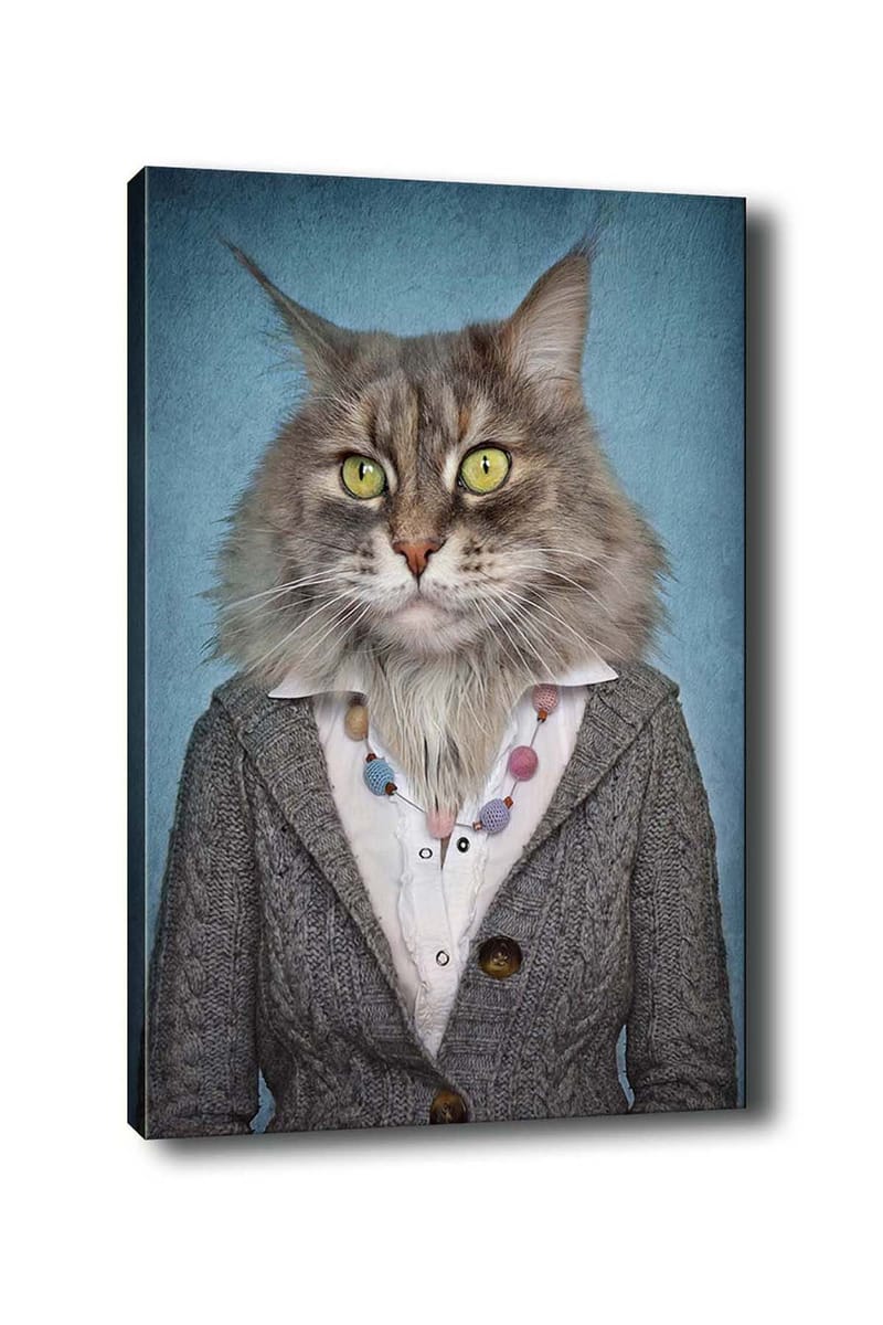 Dekorativ Canvasbilde 50x70 cm, Flerfarget