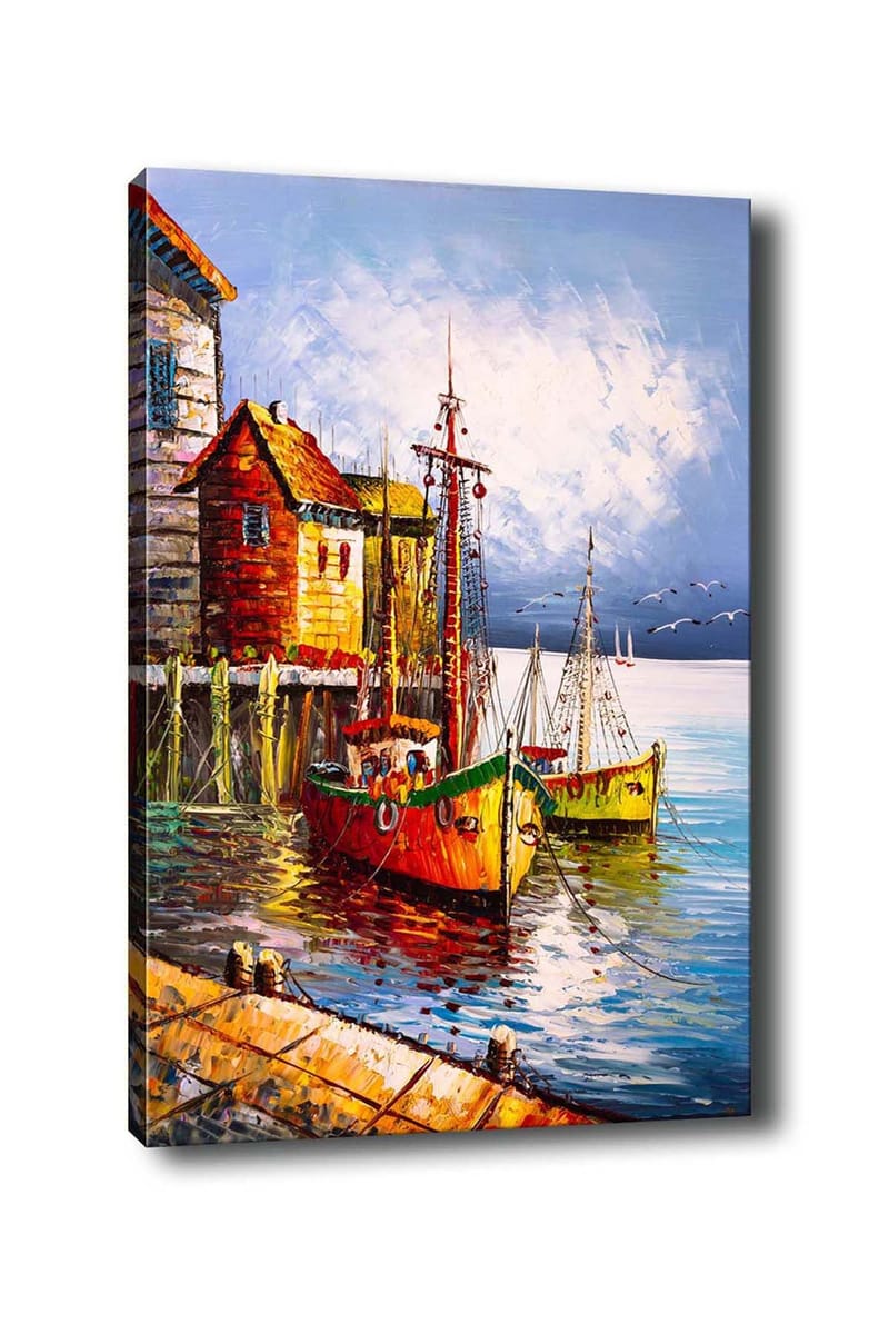 Dekorativ Canvasbilde 50x70 cm, Flerfarget