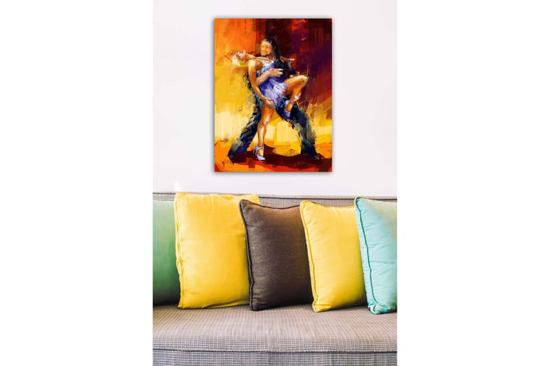 Dekorativ Canvasbilde 50x70 cm, Flerfarget