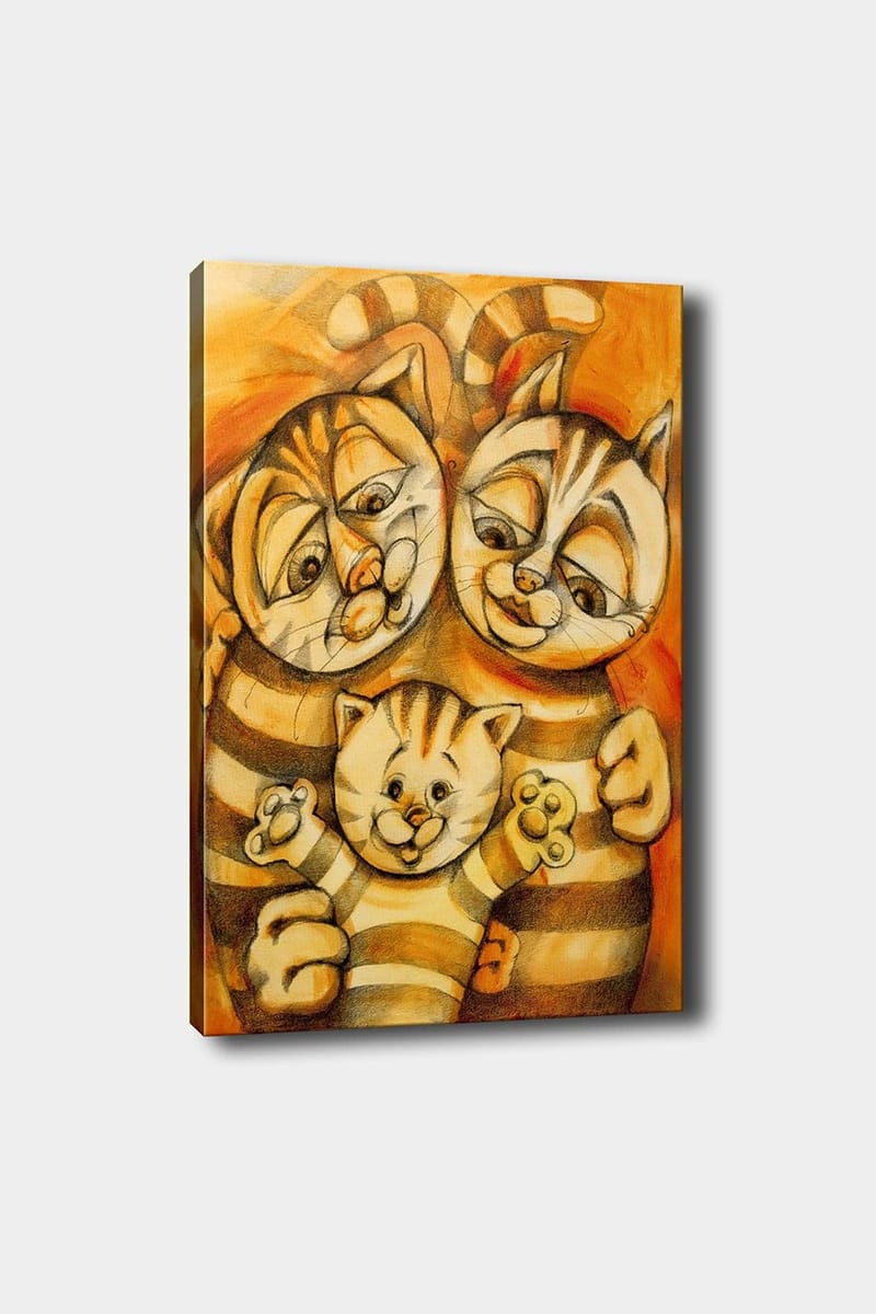 Dekorativ Canvasbilde 50x70 cm, Flerfarget