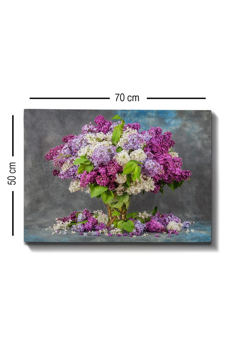 Dekorativ Canvasbilde 50x70 cm - Flerfarget - Interiør - Maleri & posters - Lerretsbilder