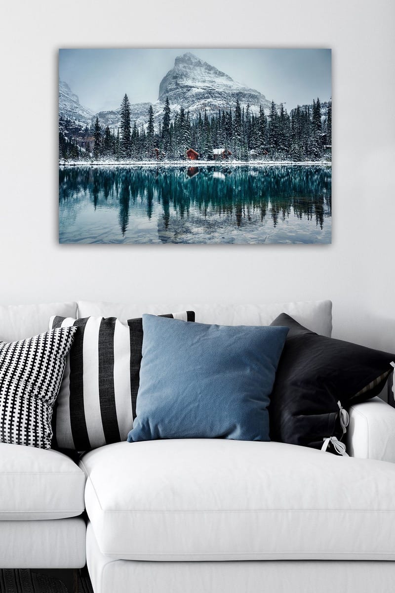 Dekorativ Canvasbilde 50x70 cm - Flerfarget - Interiør - Maleri & posters - Lerretsbilder