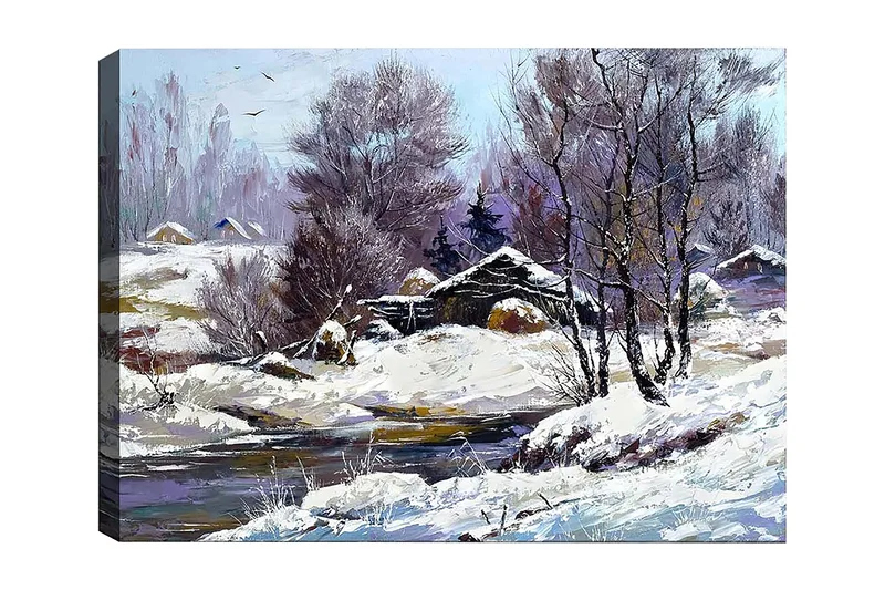 Dekorativ Canvasbilde 50x70 cm, Flerfarget