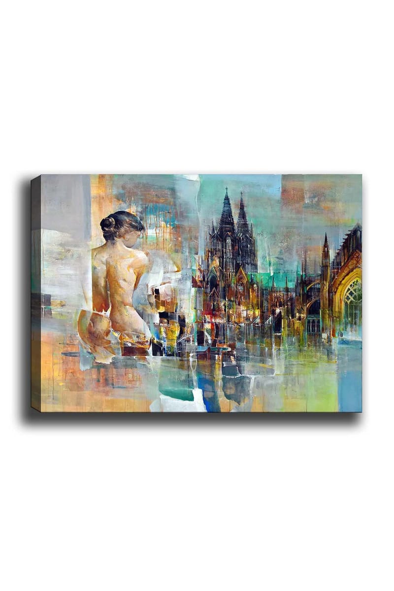 Dekorativ Canvasbilde 50x70 cm, Flerfarget