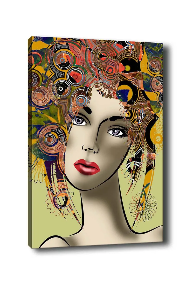 Dekorativ Canvasbilde 50x70 cm, Flerfarget