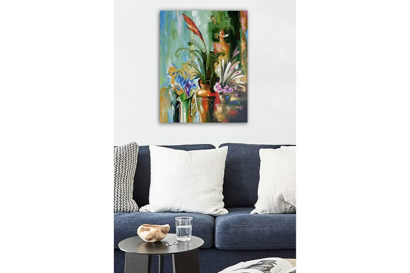 Dekorativ Canvasbilde 50x70 cm, Flerfarget