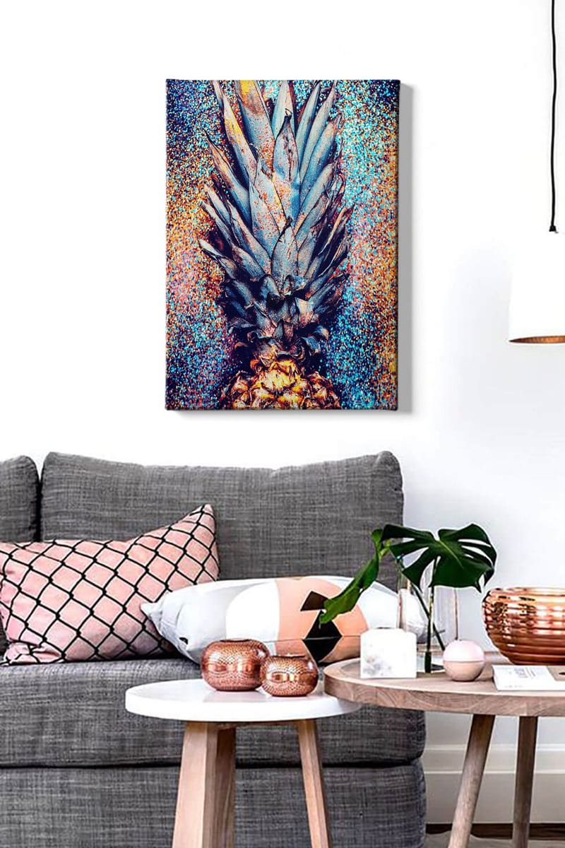 Dekorativ Canvasbilde 50x70 cm - Flerfarget - Interiør - Maleri & posters - Lerretsbilder