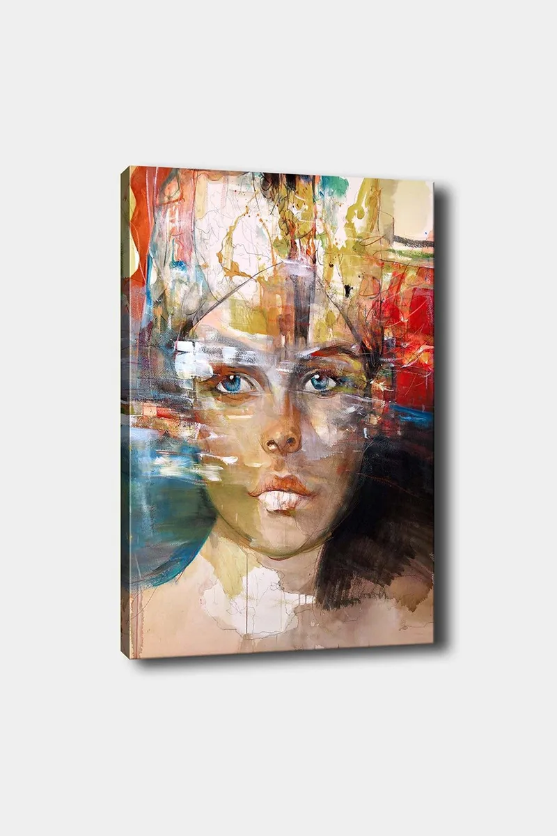 Dekorativ Canvasbilde 50x70 cm, Flerfarget