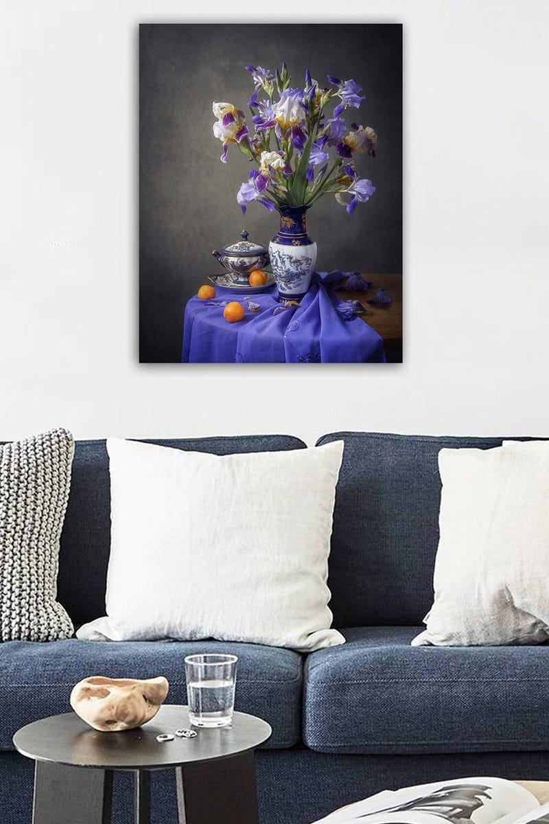 Dekorativ Canvasbilde 50x70 cm - Flerfarget - Interiør - Maleri & posters - Lerretsbilder