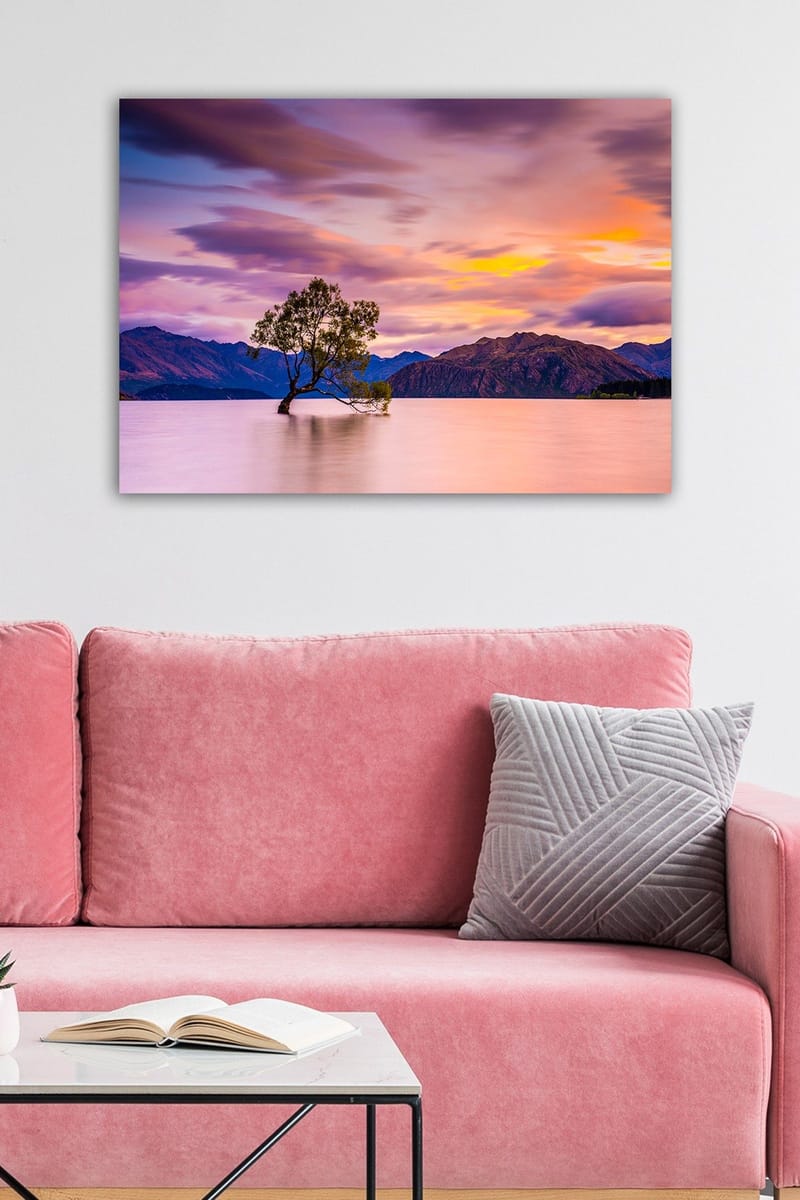 Dekorativ Canvasbilde 50x70 cm - Flerfarget - Interiør - Maleri & posters - Lerretsbilder