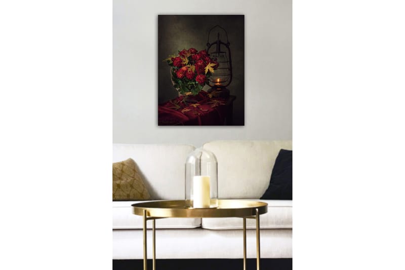 Dekorativ Canvasbilde 50x70 cm - Flerfarget - Interiør - Maleri & posters - Lerretsbilder