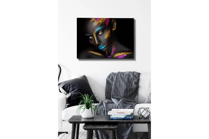 Dekorativ Canvasbilde 50x70 cm, Flerfarget