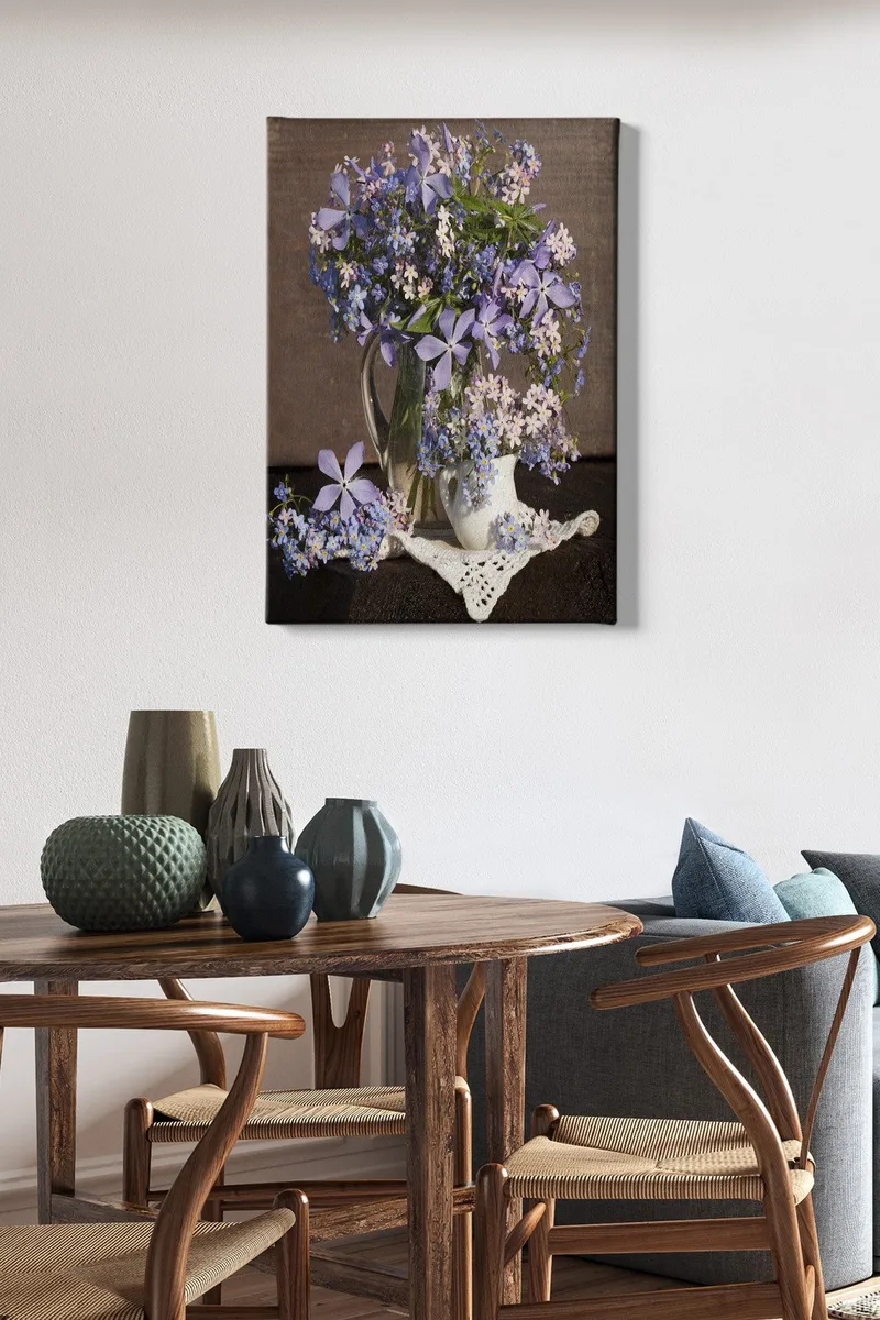 Dekorativ Canvasbilde 50x70 cm - Flerfarget - Interiør - Maleri & posters - Lerretsbilder