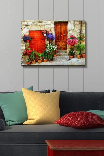 Dekorativ Canvasbilde 50x70 cm - Flerfarget - Interiør - Maleri & posters - Lerretsbilder