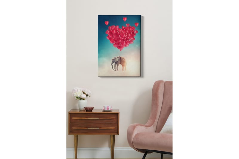 Dekorativ Canvasbilde 50x70 cm, Flerfarget