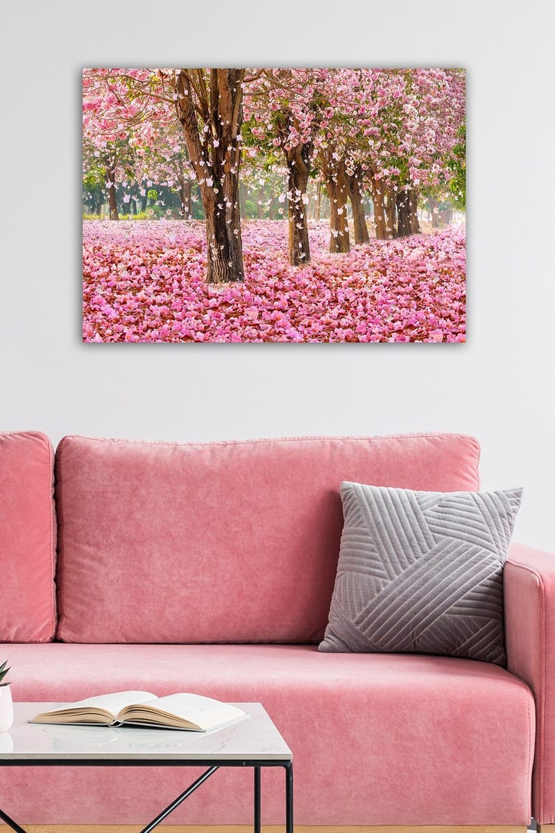 Dekorativ Canvasbilde 50x70 cm - Flerfarget - Interiør - Maleri & posters - Lerretsbilder