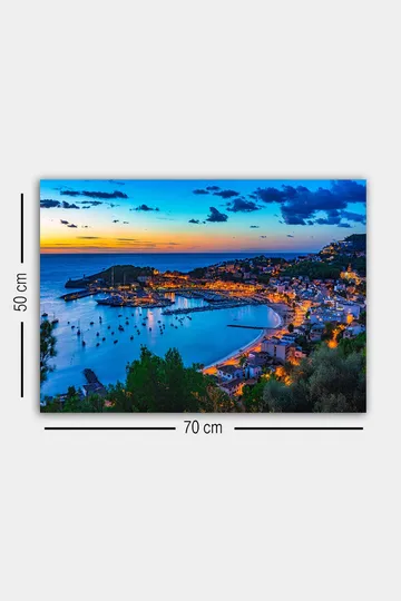 Dekorativ Canvasbilde 50x70 cm - Flerfarget - Interiør - Maleri & posters - Lerretsbilder