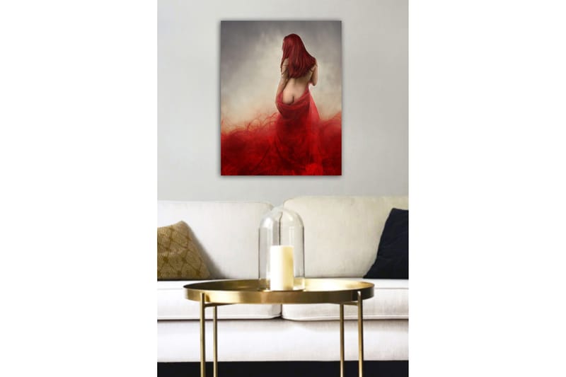 Dekorativ Canvasbilde 50x70 cm - Flerfarget - Interiør - Maleri & posters - Lerretsbilder