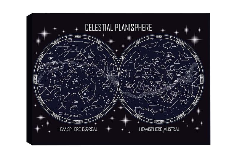 Dekorativ Canvasbilde 50x70 cm, Flerfarget