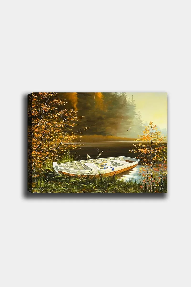 Dekorativ Canvasbilde 50x70 cm - Flerfarget - Interiør - Maleri & posters - Lerretsbilder