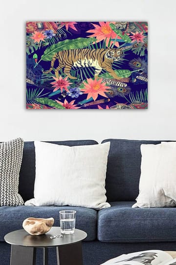 Dekorativ Canvasbilde 50x70 cm - Flerfarget - Interiør - Maleri & posters - Lerretsbilder