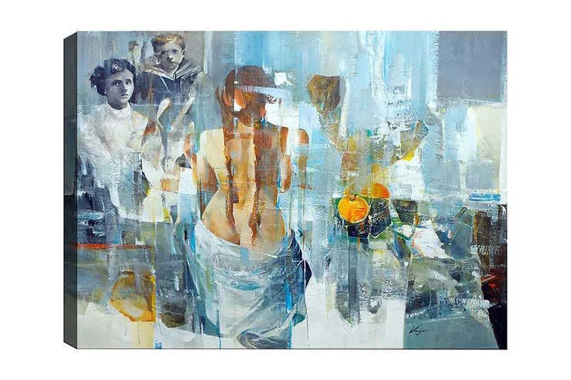 Dekorativ Canvasbilde 50x70 cm, Flerfarget