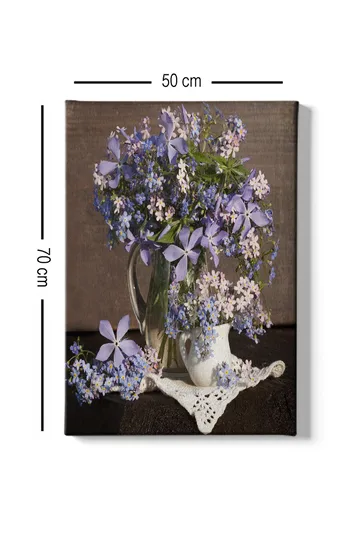 Dekorativ Canvasbilde 50x70 cm - Flerfarget - Interiør - Maleri & posters - Lerretsbilder