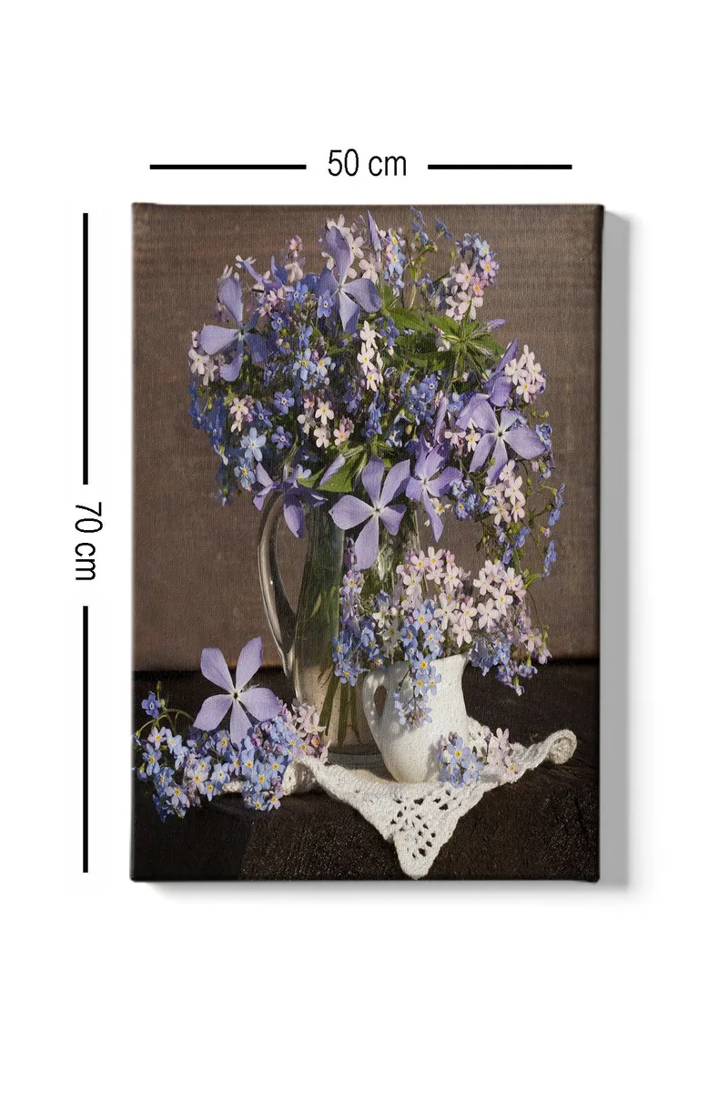 Dekorativ Canvasbilde 50x70 cm - Flerfarget - Interiør - Maleri & posters - Lerretsbilder