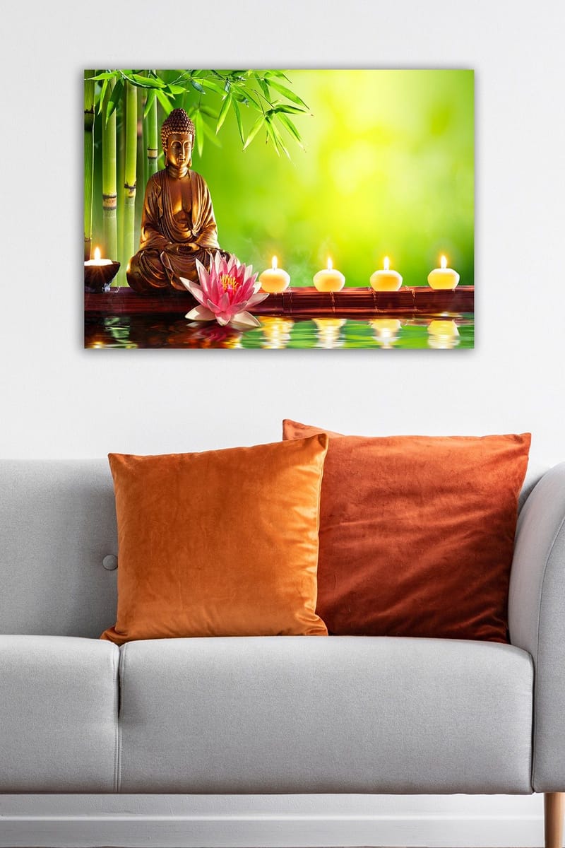 Dekorativ Canvasbilde 50x70 cm, Flerfarget