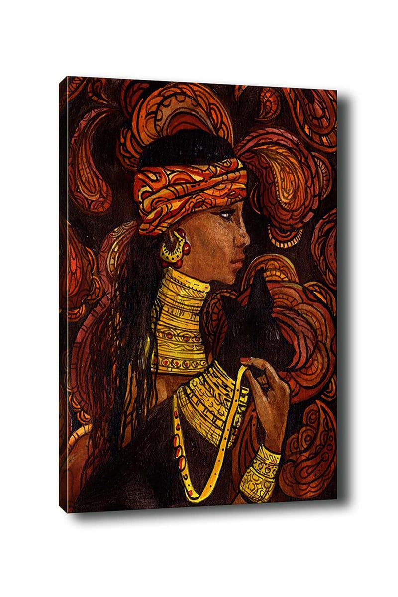 Dekorativ Canvasbilde 50x70 cm, Flerfarget