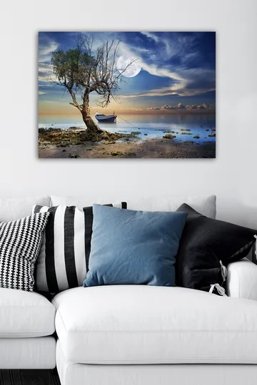 Dekorativ Canvasbilde 50x70 cm - Flerfarget - Interiør - Maleri & posters - Lerretsbilder