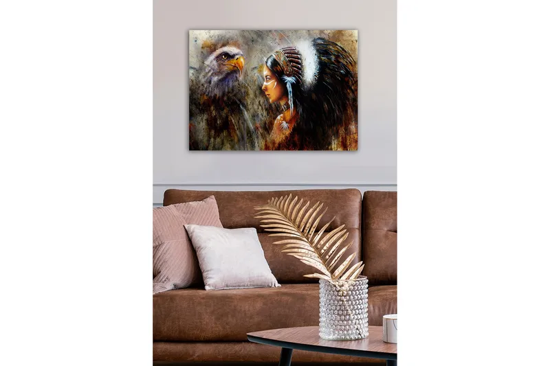 Dekorativ Canvasbilde 50x70 cm, Flerfarget