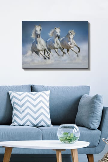 Dekorativ Canvasbilde 50x70 cm - Flerfarget - Interiør - Maleri & posters - Lerretsbilder