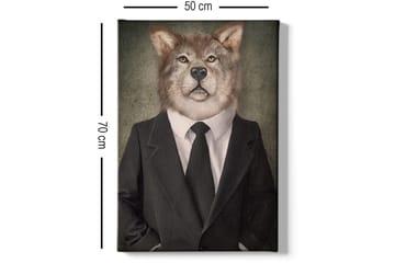 Dekorativ Canvasbilde 50x70 cm - Flerfarget - Interiør - Maleri & posters - Lerretsbilder