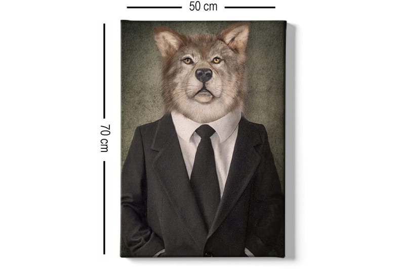 Dekorativ Canvasbilde 50x70 cm - Flerfarget - Interiør - Maleri & posters - Lerretsbilder