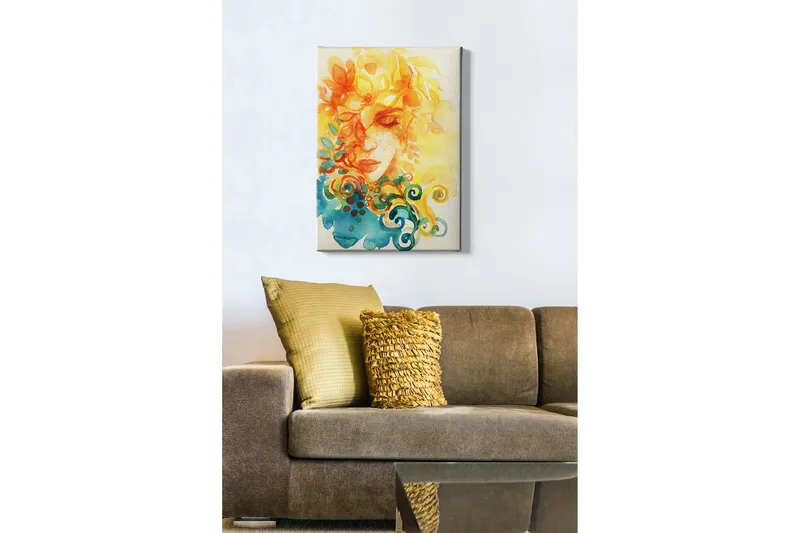 Dekorativ Canvasbilde 50x70 cm, Flerfarget