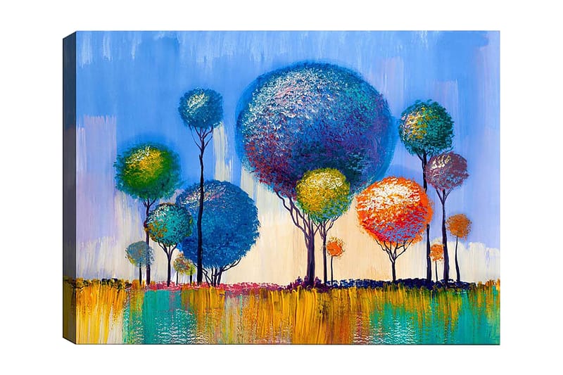 Dekorativ Canvasbilde 50x70 cm, Flerfarget