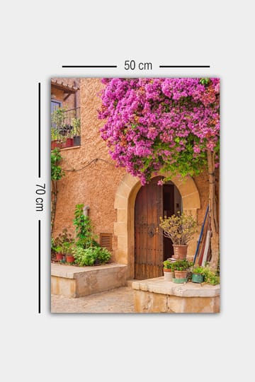 Dekorativ Canvasbilde 50x70 cm - Flerfarget - Interiør - Maleri & posters - Lerretsbilder