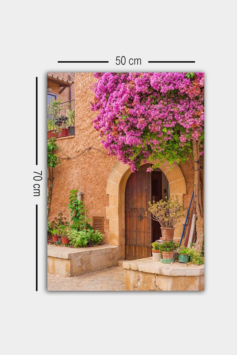 Dekorativ Canvasbilde 50x70 cm - Flerfarget - Interiør - Maleri & posters - Lerretsbilder