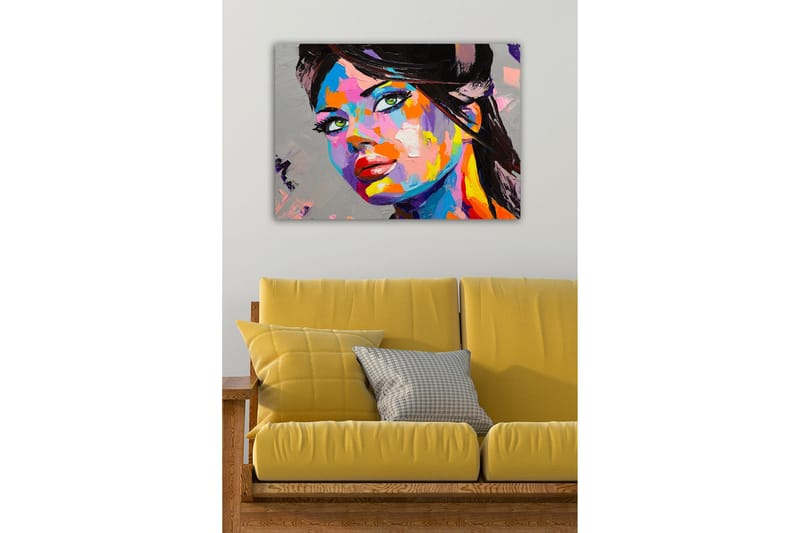 Dekorativ Canvasbilde 50x70 cm, Flerfarget