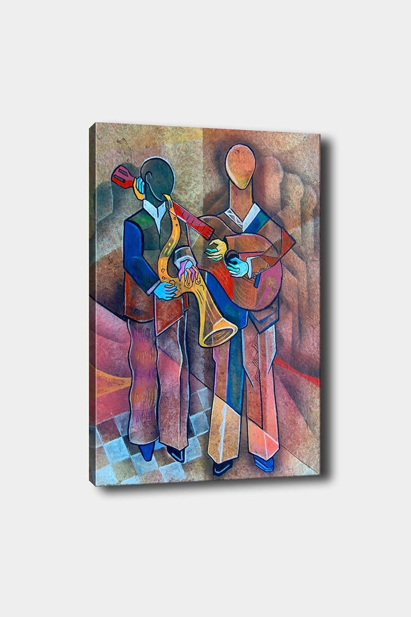 Dekorativ Canvasbilde 50x70 cm, Flerfarget