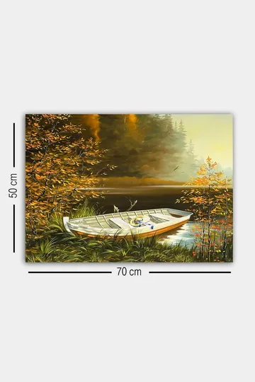 Dekorativ Canvasbilde 50x70 cm - Flerfarget - Interiør - Maleri & posters - Lerretsbilder